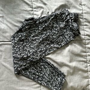 Sweaty Betty Gray Patterned Leggings